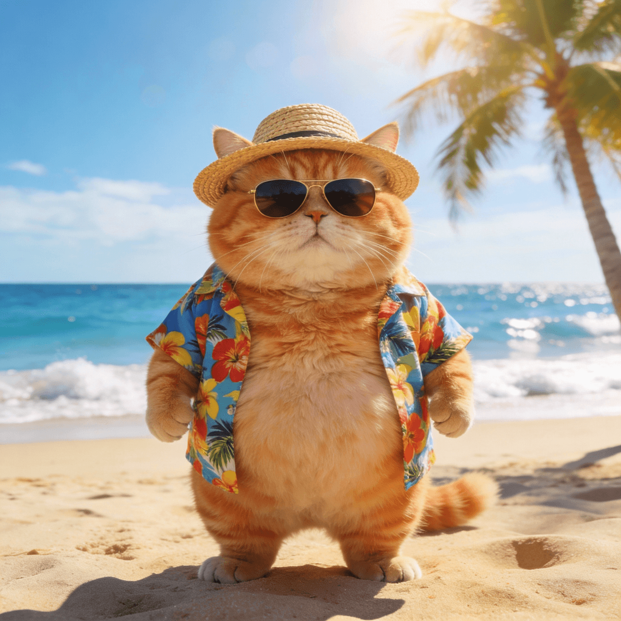 Keep One Cat Character Across Multiple Worlds reference 1